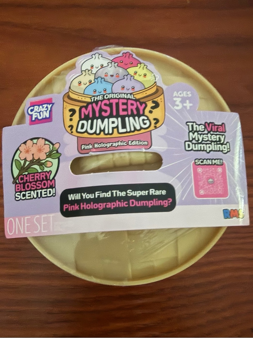 Crazy Fun Original Mystery Dumpling Pink Holographic Cherry Blossom Edition